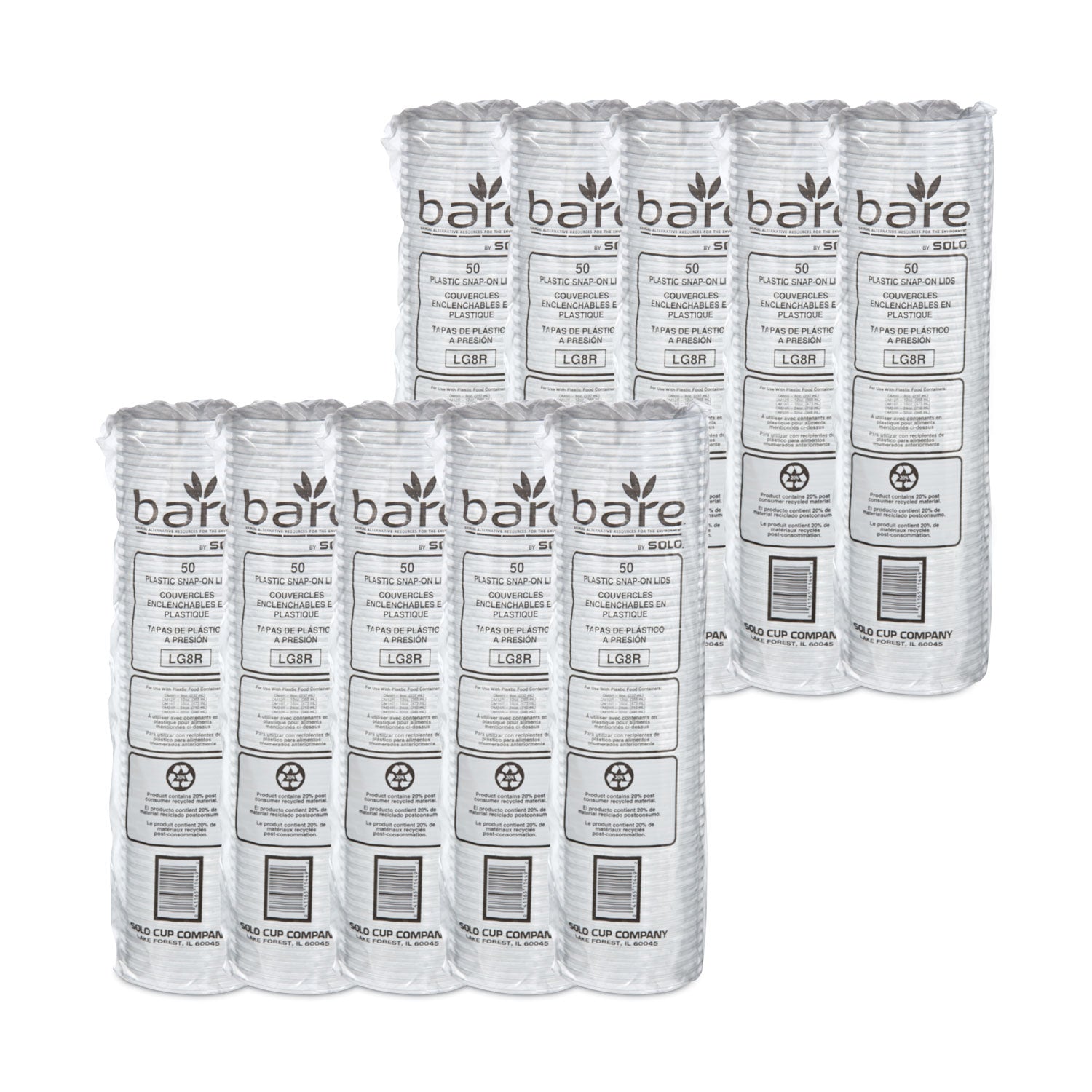 bare-eco-forward-rpet-deli-container-lids-proplanet-seal-recessed-lid-fits-8-oz-clear-plastic-50-pack-10-packs-carton_scclg8r - 5