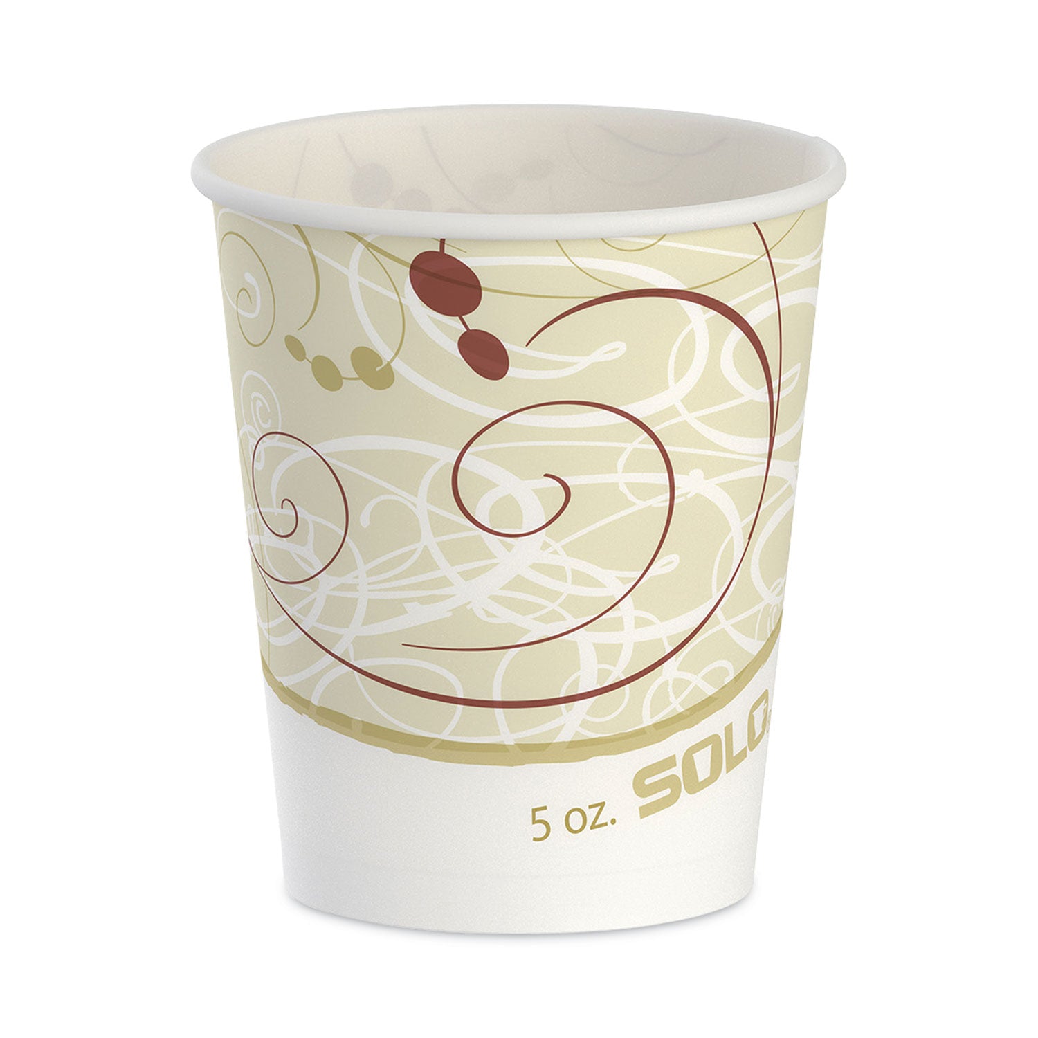 Symphony Design Paper Water Cups, 5 oz, 100/Pack - 