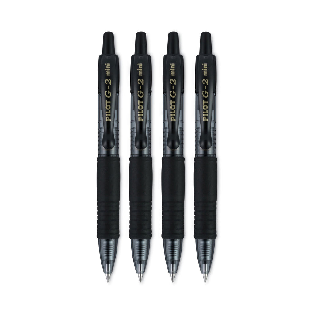 g2-mini-gel-pen-retractable-fine-07-mm-black-ink-smoke-black-barrel-4-pack_pil31734 - 3
