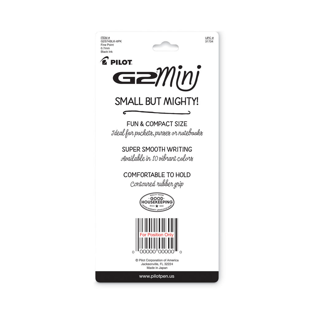 g2-mini-gel-pen-retractable-fine-07-mm-black-ink-smoke-black-barrel-4-pack_pil31734 - 4
