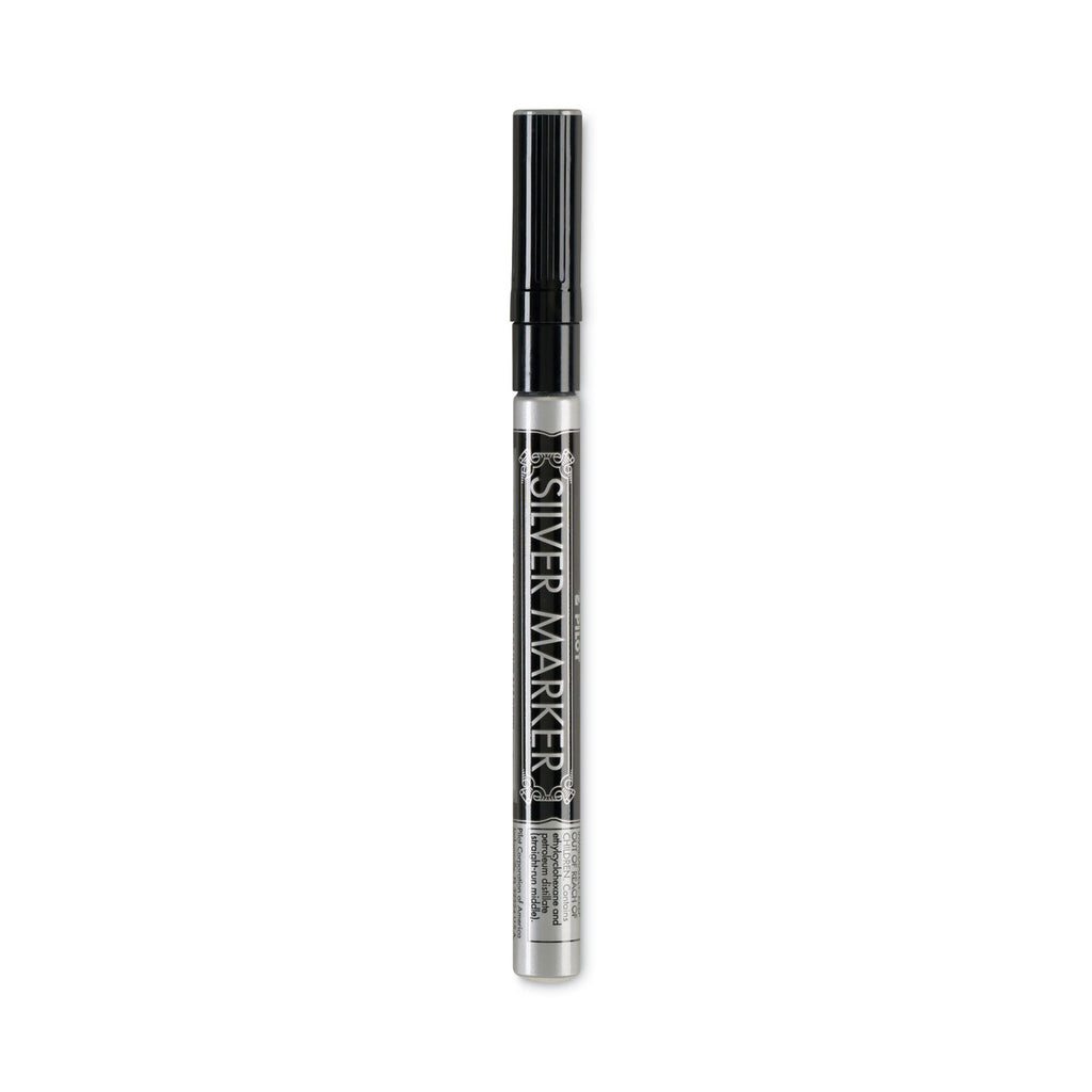 Creative Art and Crafts Marker, Medium Brush Tip, Silver - 