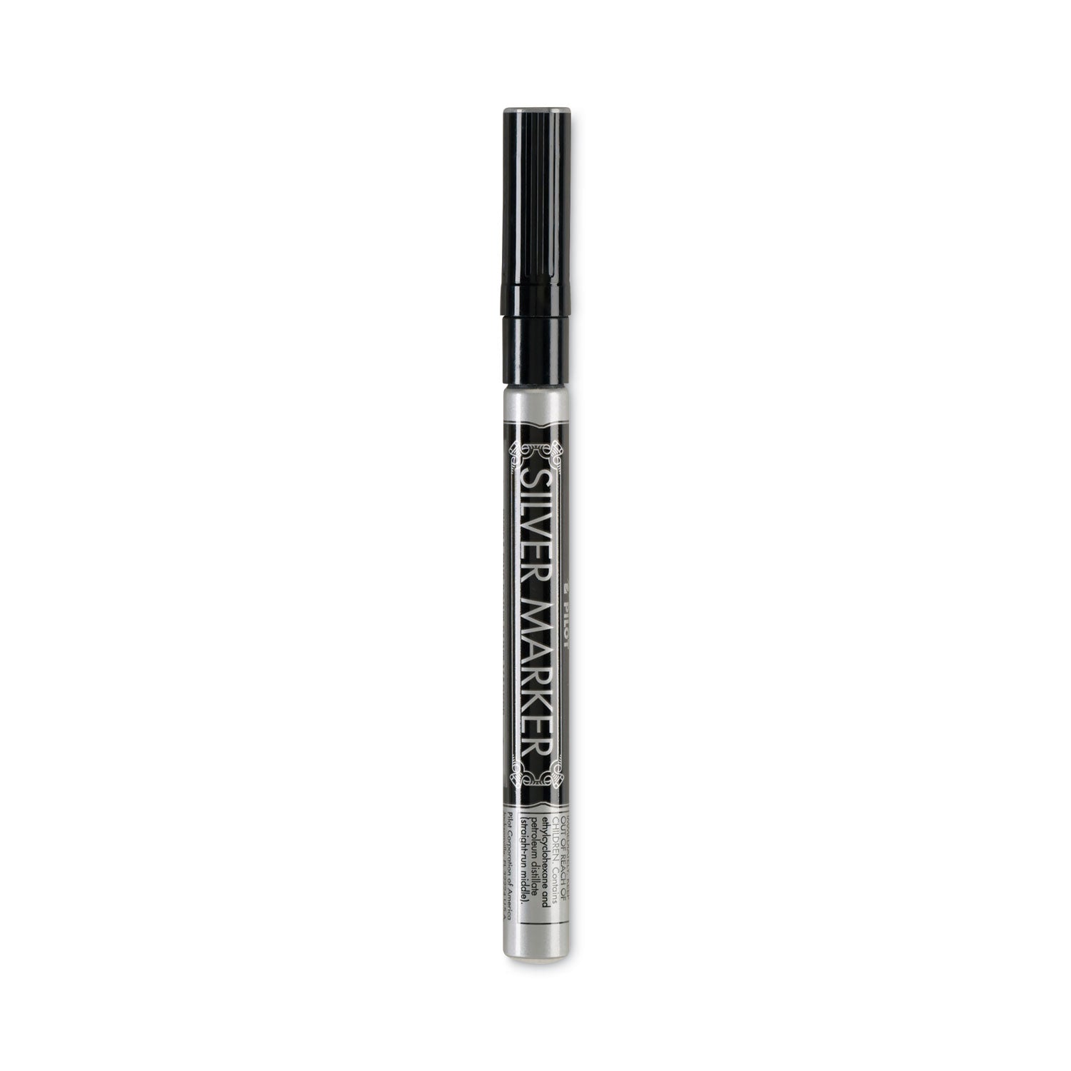 Creative Art and Crafts Marker, Medium Brush Tip, Silver - 