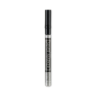 Creative Art and Crafts Marker, Medium Brush Tip, Silver - 