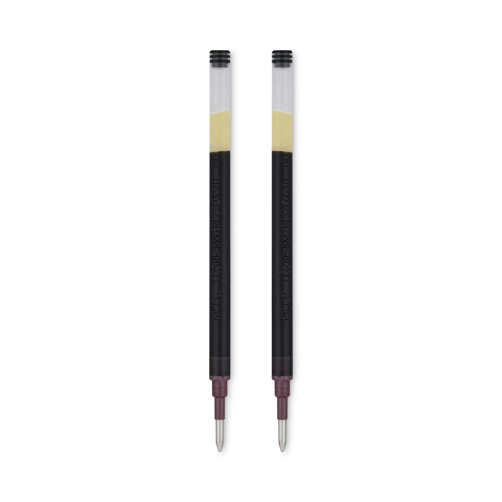 Refill for Pilot G2 Gel Ink Pens, Bold Conical Tip, Black Ink, 2/Pack