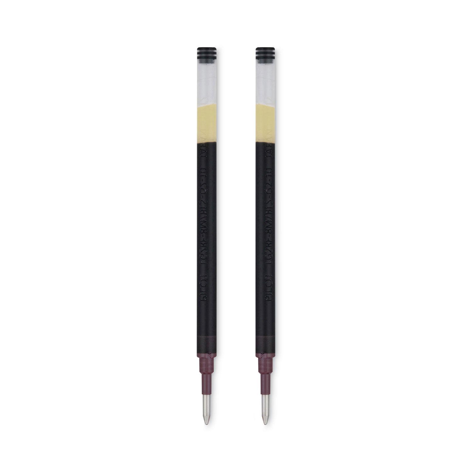 Refill for Pilot G2 Gel Ink Pens, Bold Conical Tip, Black Ink, 2/Pack