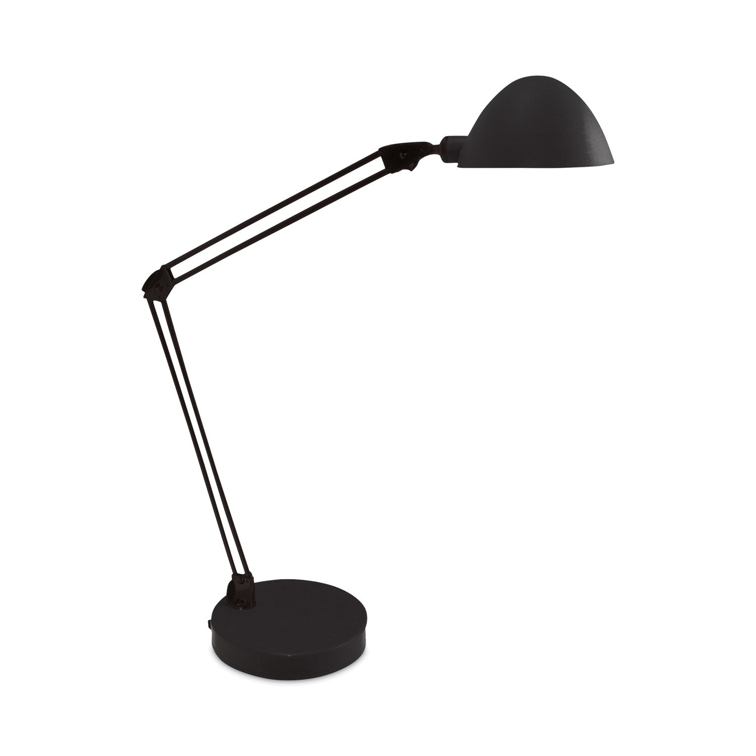 LED Desk and Task Lamp, 5W, 5.5w x 13.38d x 21.25h, Black - 