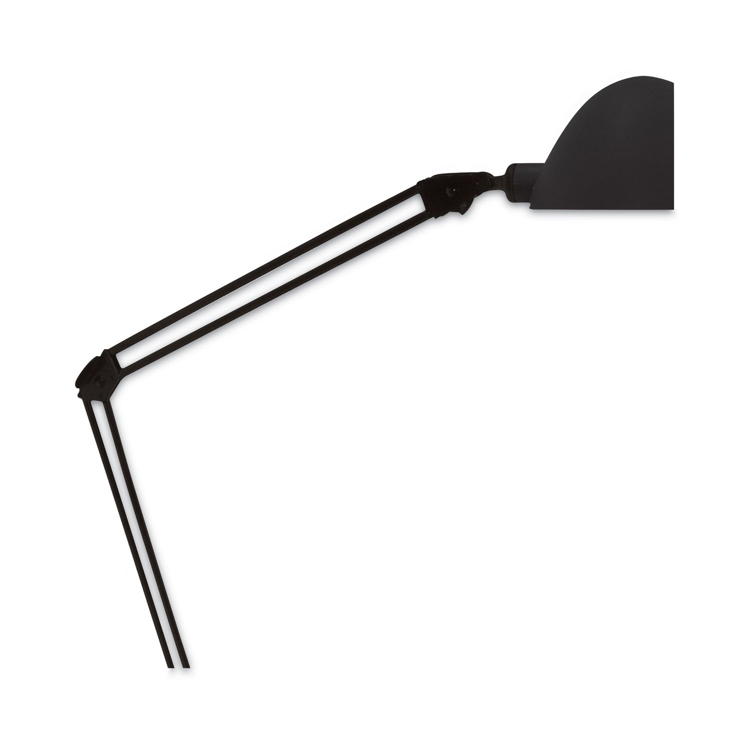 LED Desk and Task Lamp, 5W, 5.5w x 13.38d x 21.25h, Black - 