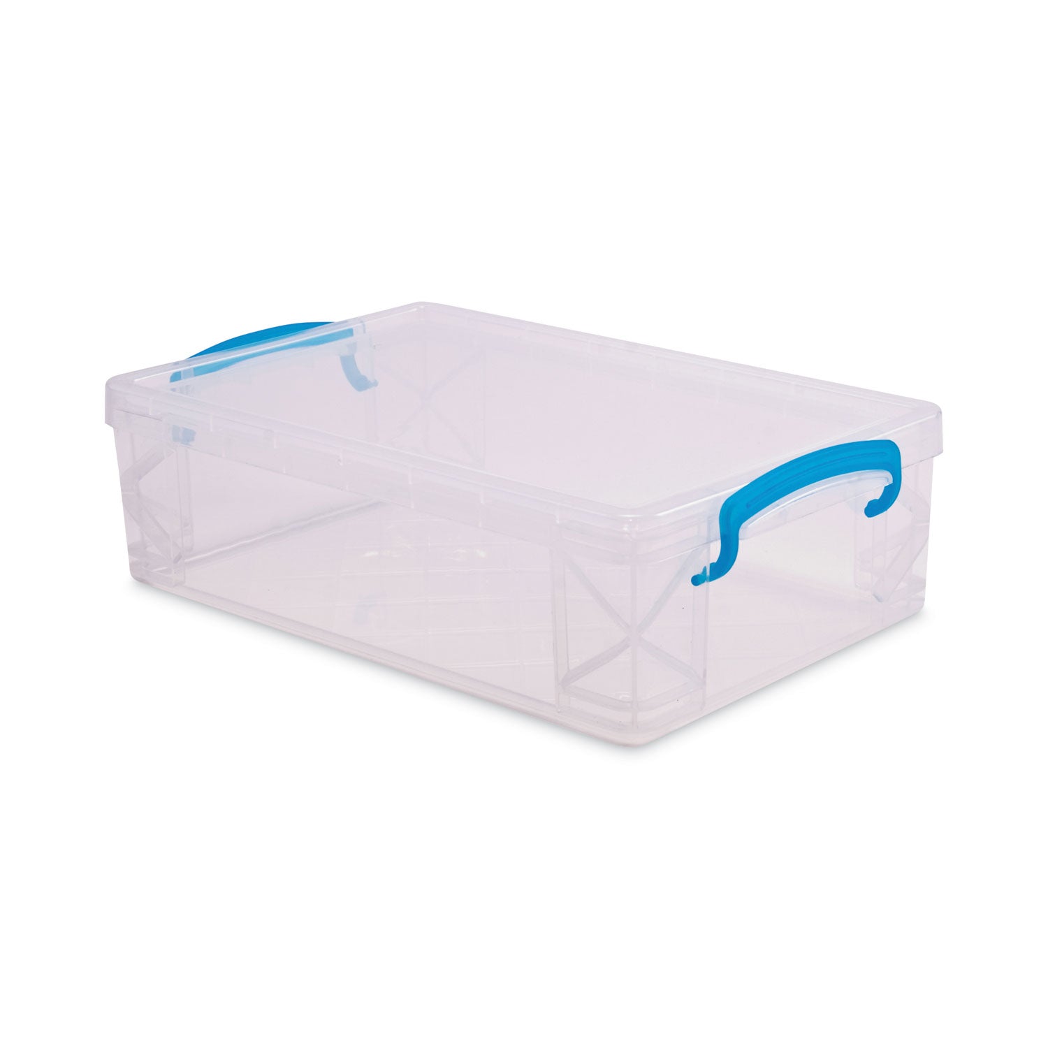 super-stacker-large-pencil-box-plastic-9-x-55-x-262-clear_avt37539 - 1