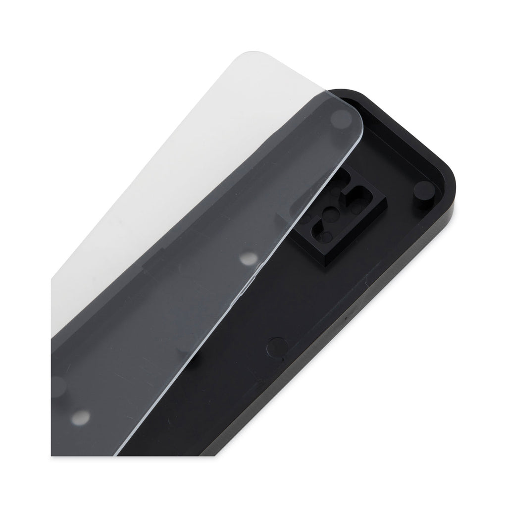 Panel Wall Sign Name Holder, Acrylic, 9 x 2, 6/Pack, Clear - 