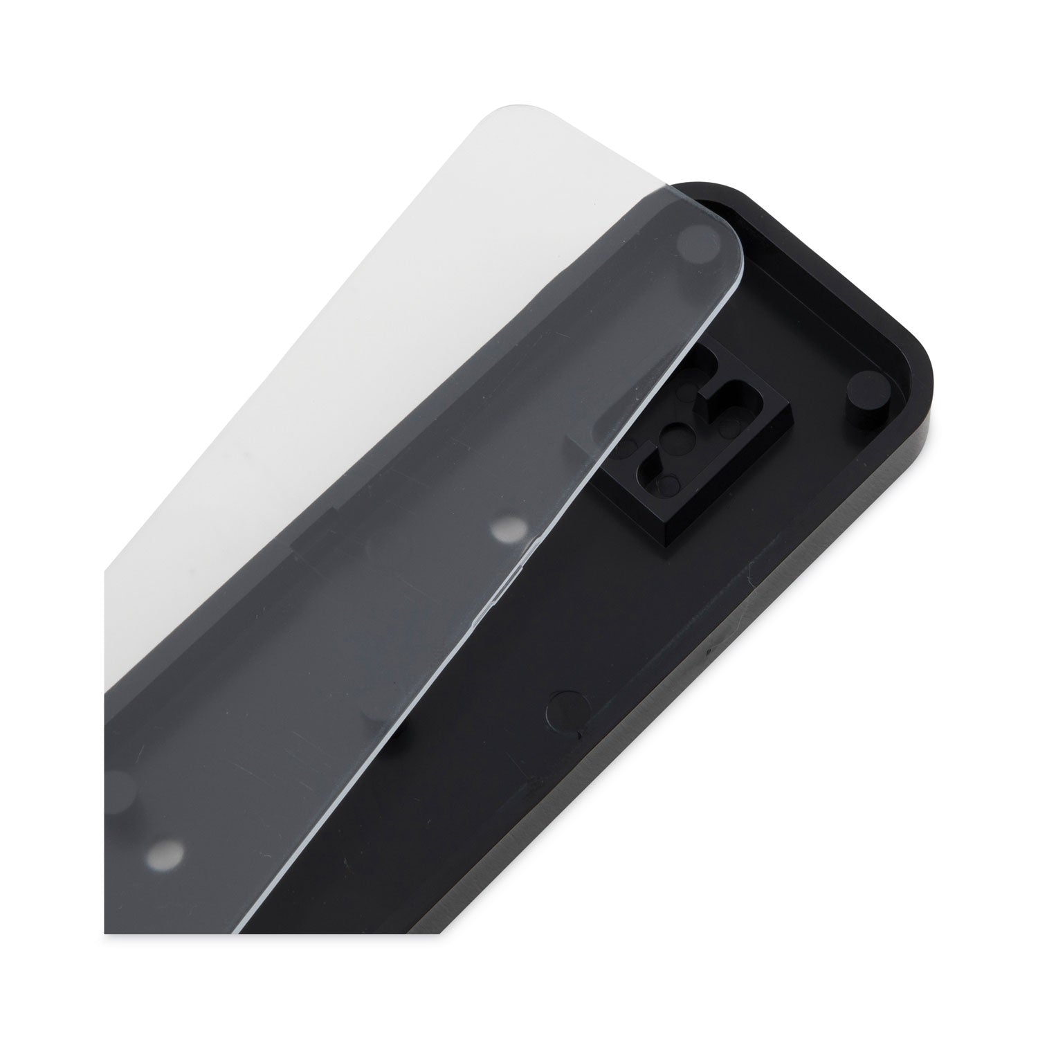 Panel Wall Sign Name Holder, Acrylic, 9 x 2, 6/Pack, Clear - 