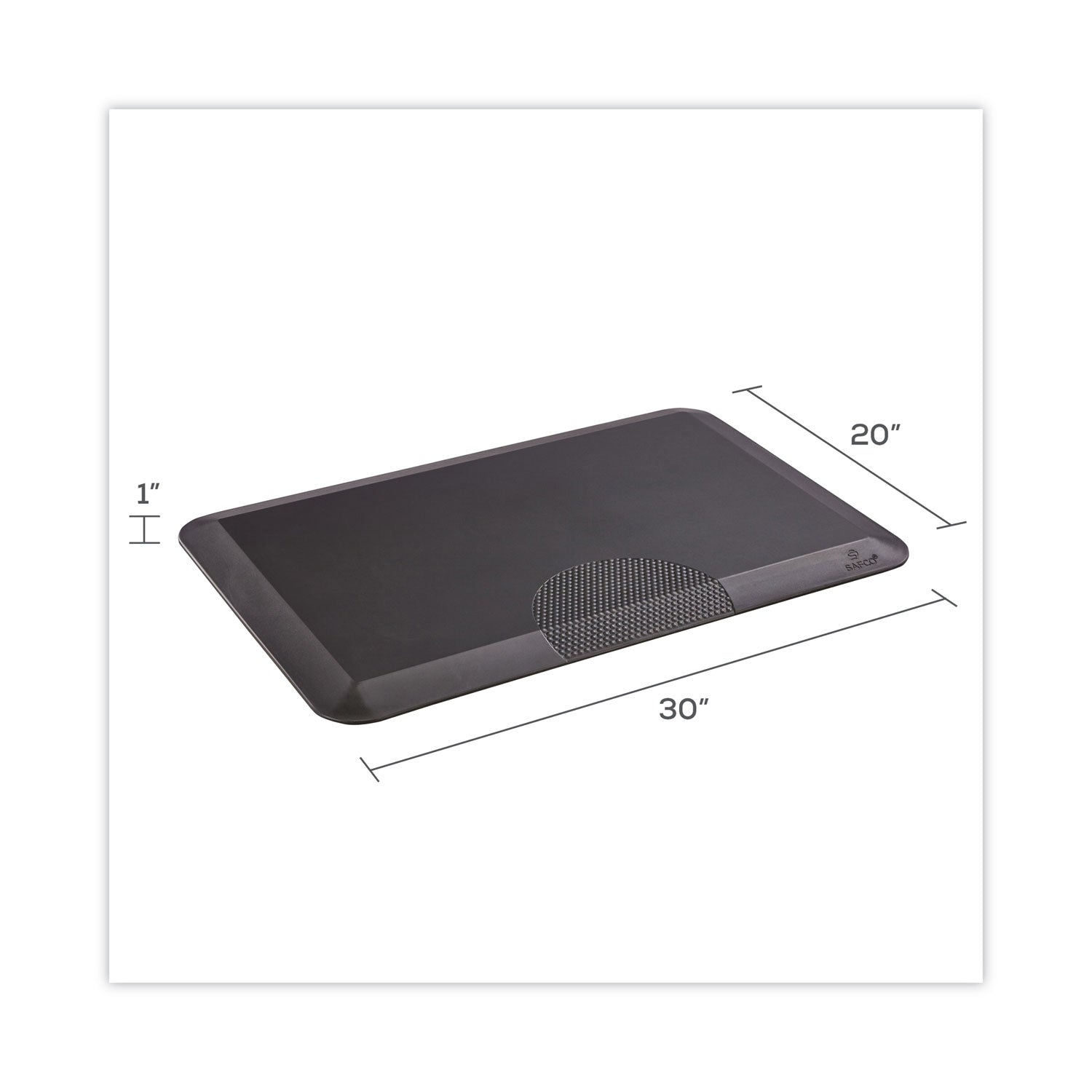 Anti-Fatigue Mat, 20 x 30, Black