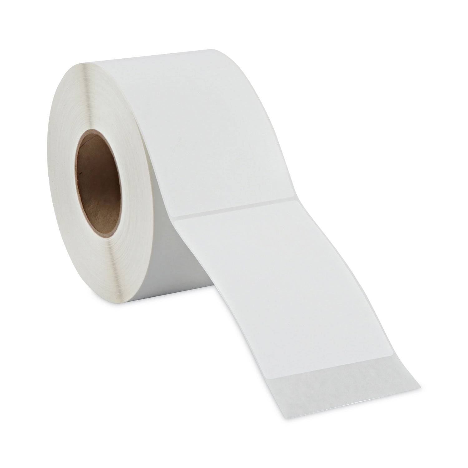 Thermal Transfer Blank Shipping Labels, Label Printers, 4 x 6, White, 1,000/Roll, 4 Rolls/Carton - 