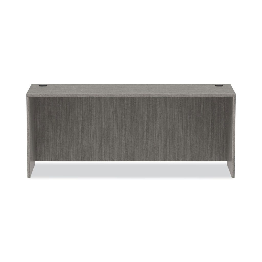 Alera Valencia Series Credenza Shell, 70.88w x 23.63d x 29.5h, Gray
