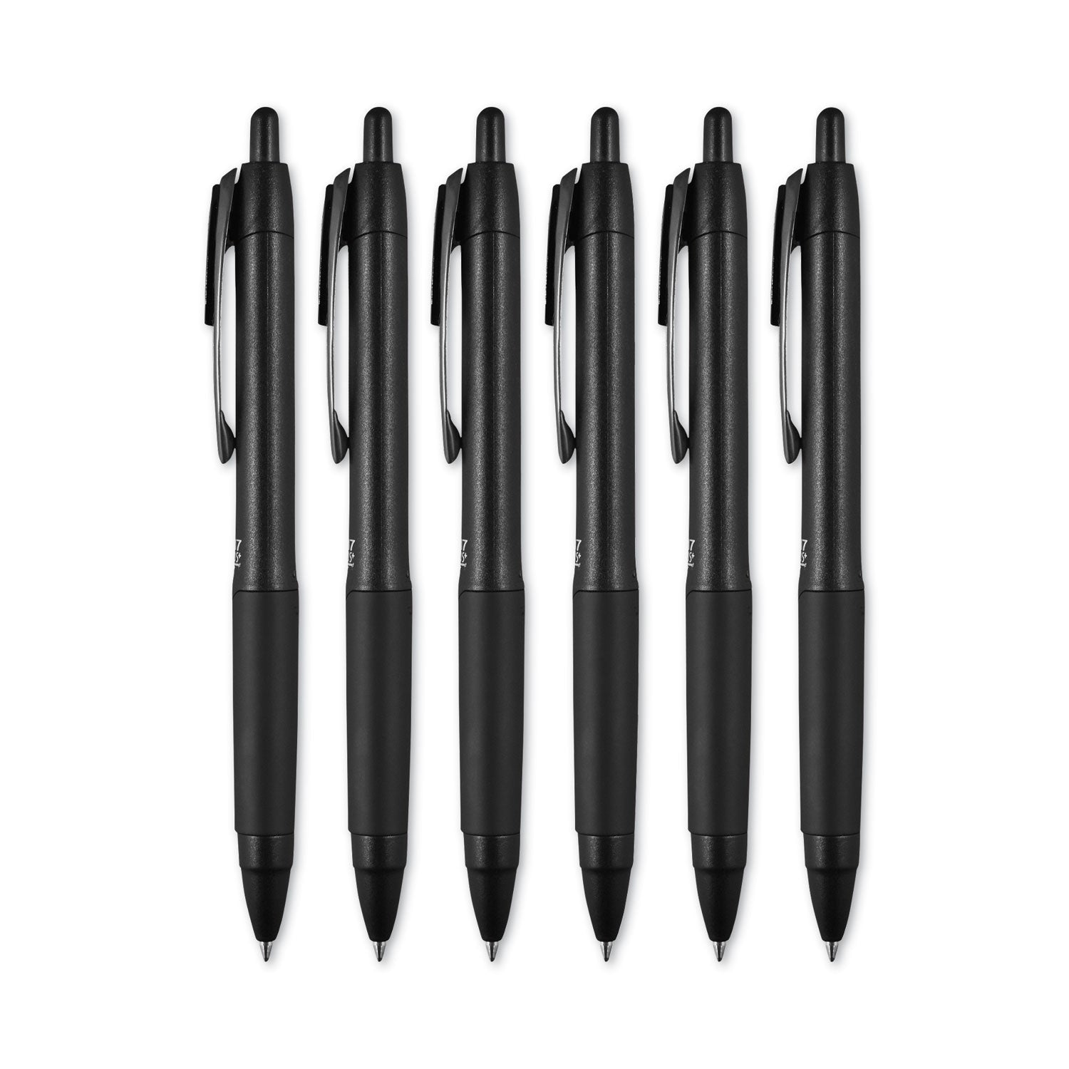 207-plus+-gel-pen-retractable-medium-07-mm-assorted-ink-colors-black-barrel-6-pack_ubc70461 - 3
