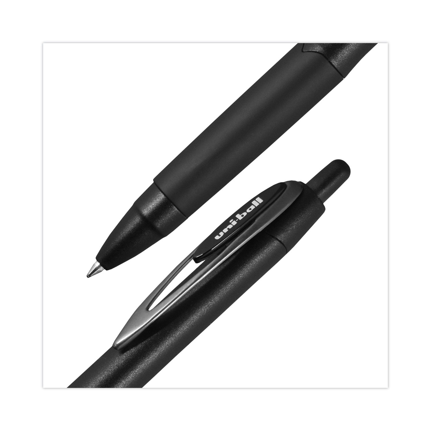 207-plus+-gel-pen-retractable-medium-07-mm-assorted-ink-colors-black-barrel-6-pack_ubc70461 - 5