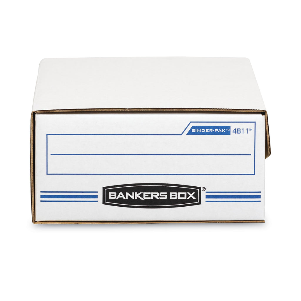 LIBERTY BINDER-PAK, Letter Files, 9.13" x 11.38" x 4.38", White/Blue - 
