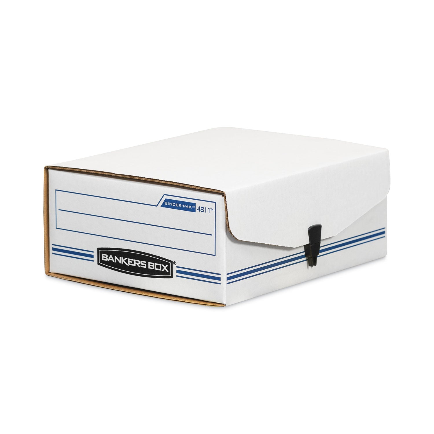 LIBERTY BINDER-PAK, Letter Files, 9.13" x 11.38" x 4.38", White/Blue - 