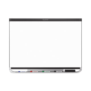 Prestige 2 DuraMax Magnetic Porcelain, 96 x 48, White Surface, Black Aluminum/Plastic Frame - 