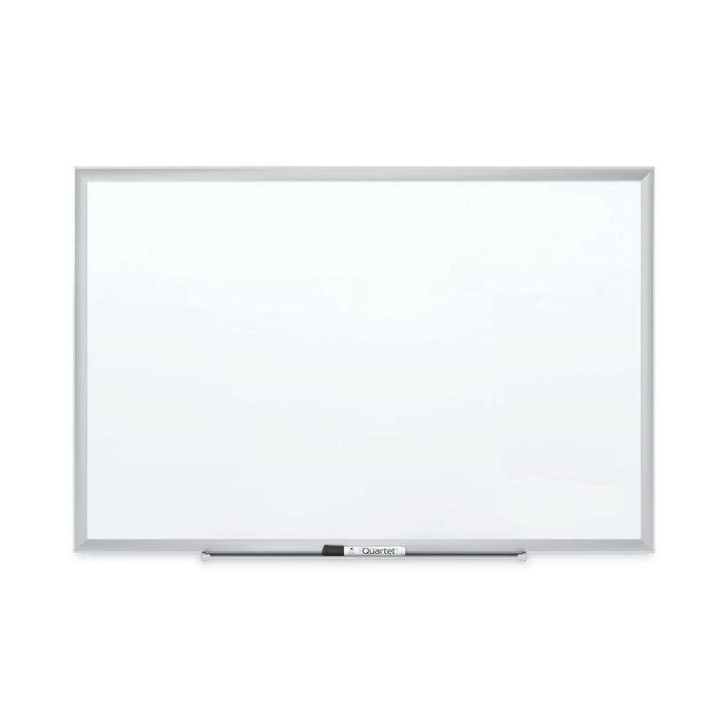 Classic Series Nano-Clean Dry Erase Board, 24 x 18, White Surface, Silver Aluminum Frame - 
