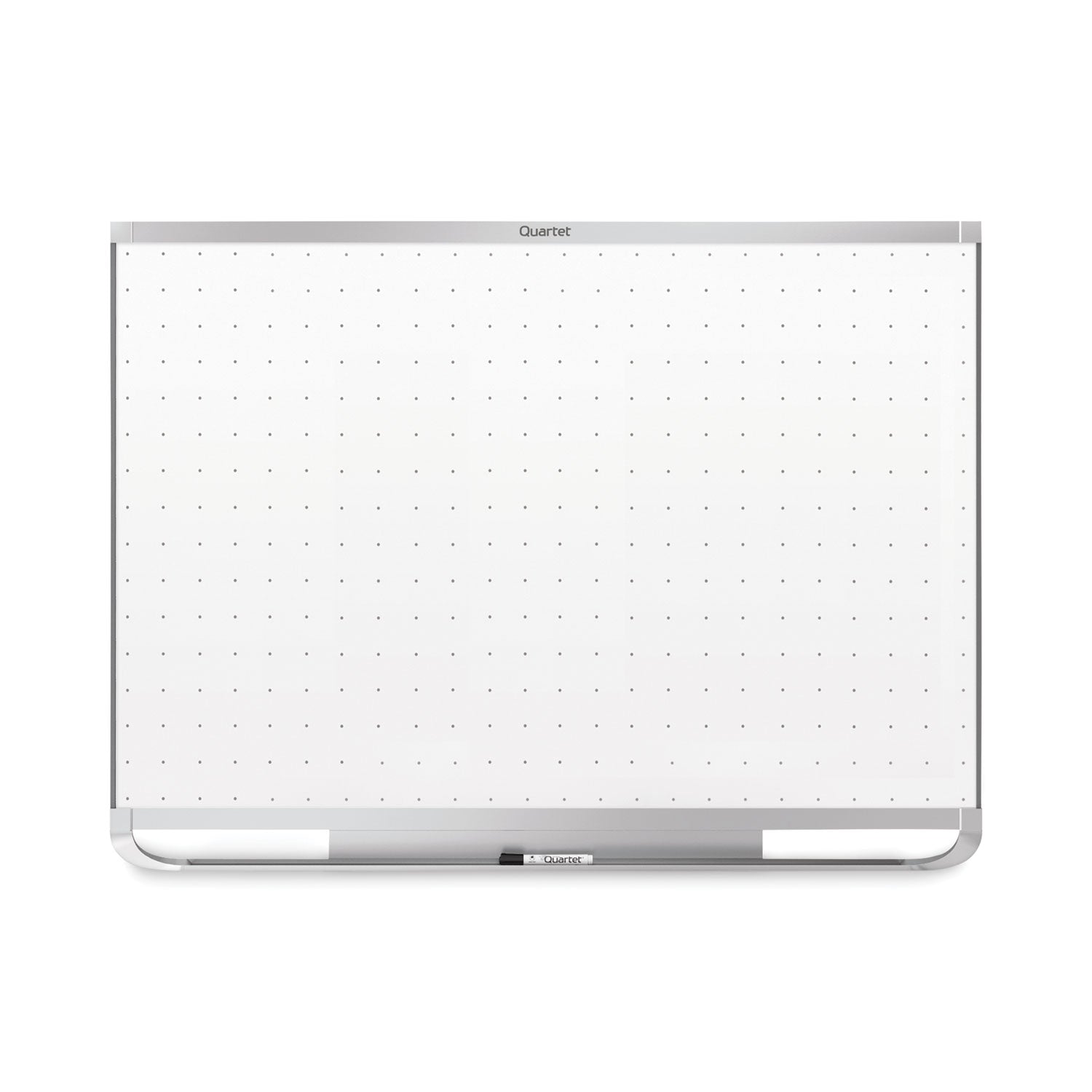 Prestige 2 Magnetic Total Erase Whiteboard, 48 x 36, White Surface, Silver Aluminum/Plastic Frame - 