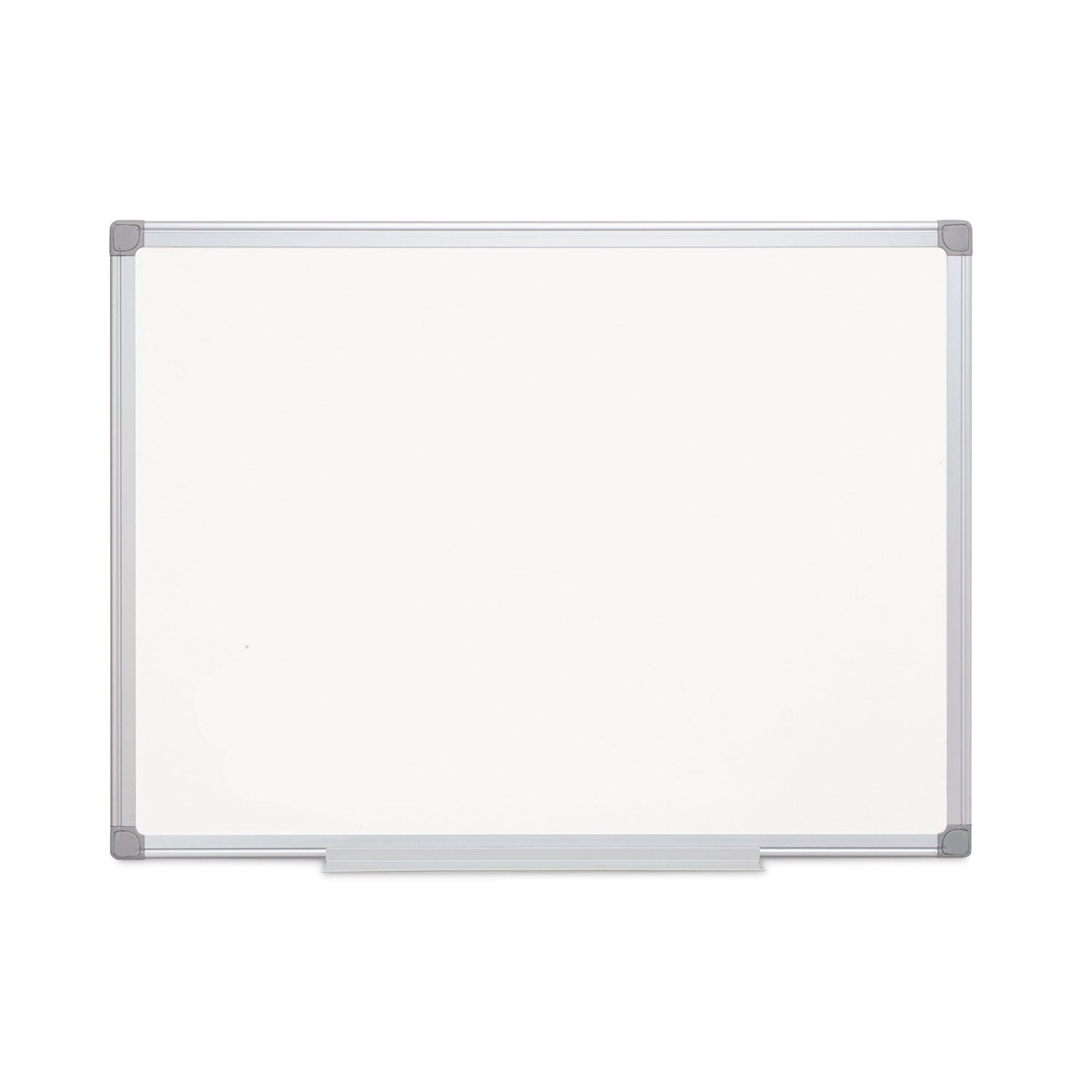 Earth Silver Easy-Clean Dry Erase Board, Reversible, 36 x 24, White Surface, Silver Aluminum Frame - 