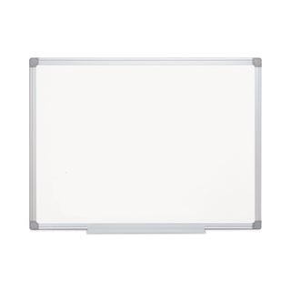 Earth Gold Ultra Magnetic Dry Erase Boards, 48 x 72, White Surface, Silver Aluminum Frame - 