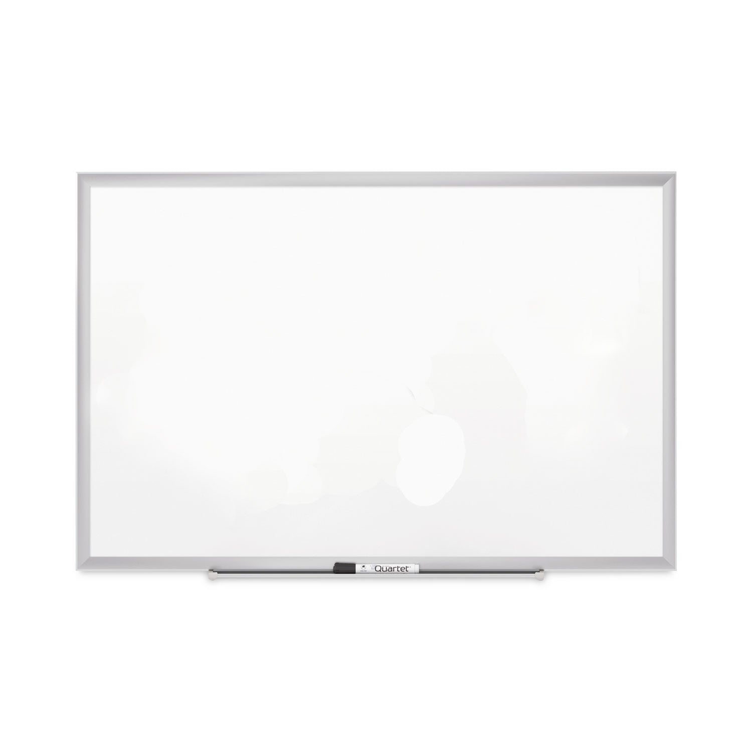Classic Series Porcelain Magnetic Dry Erase Board, 72 x 48, White Surface, Black Aluminum Frame - 