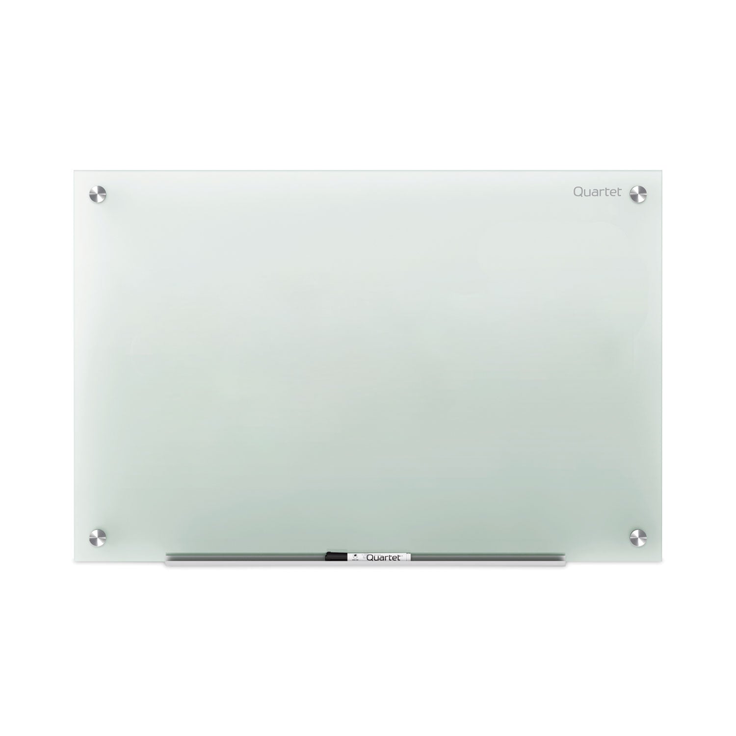 Infinity Glass Marker Board, 72 x 48, White Surface - 