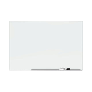 element-framed-magnetic-glass-dry-erase-boards-74-x-42-white-surface-silver-aluminum-frame_qrtg7442e - 1