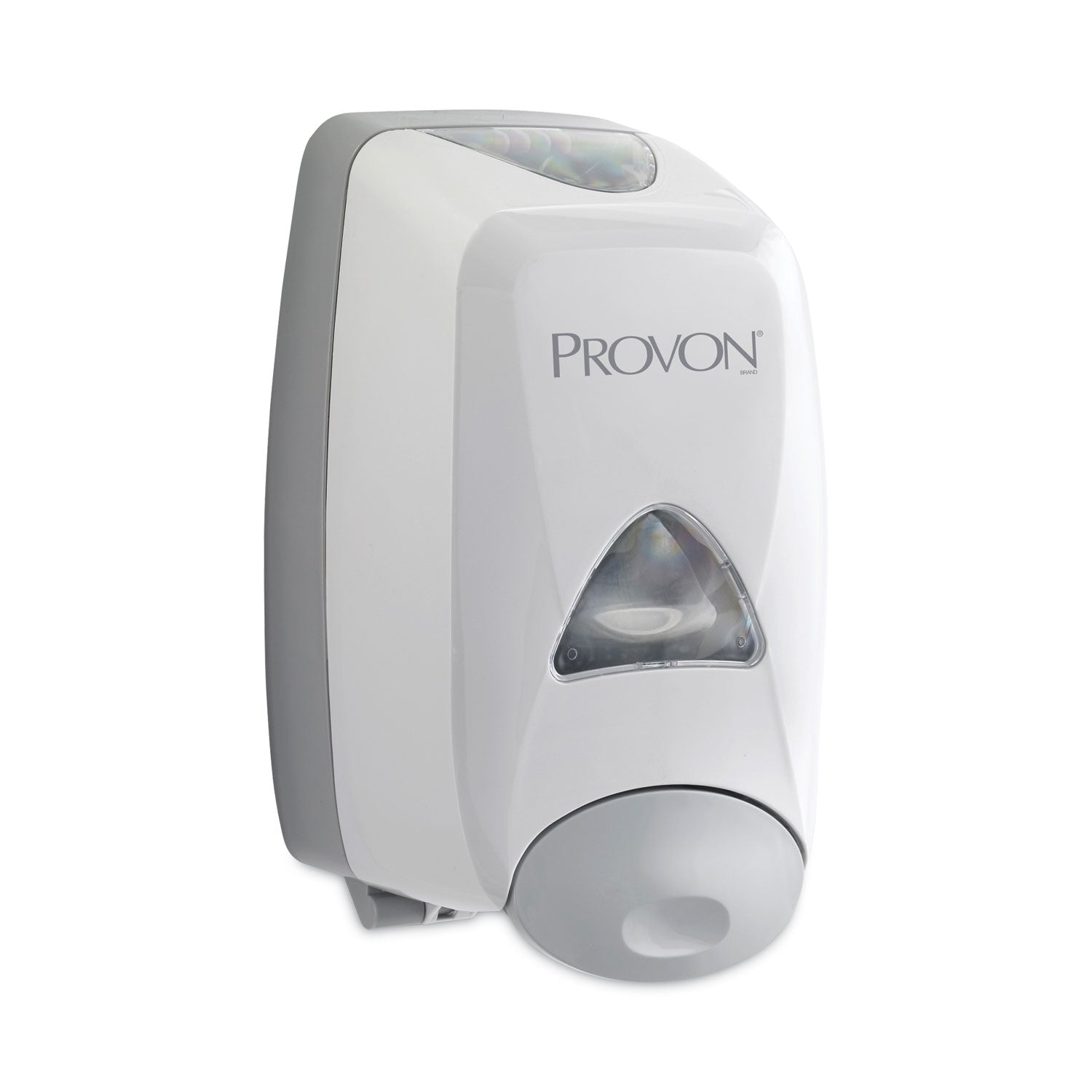 Provon FMX-12 Foam Soap Dispenser - Manual - 1.32 quart Capacity - Key Lock, Soft Push, Wall Mountable - Dove Gray - 6 / Carton - 1