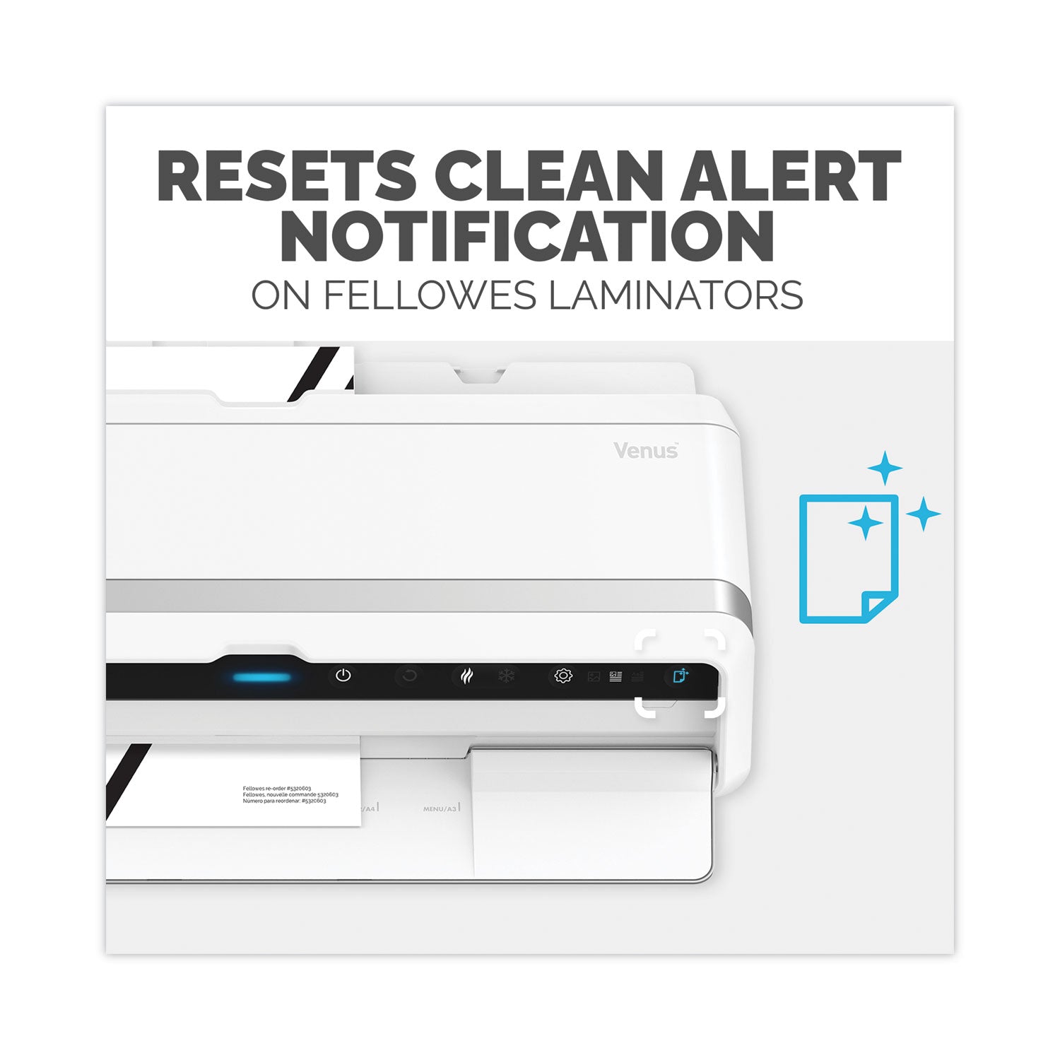 Laminator Cleaning Sheets, 3 to 10 mil, 8.5" x 11", White, 10/Pack