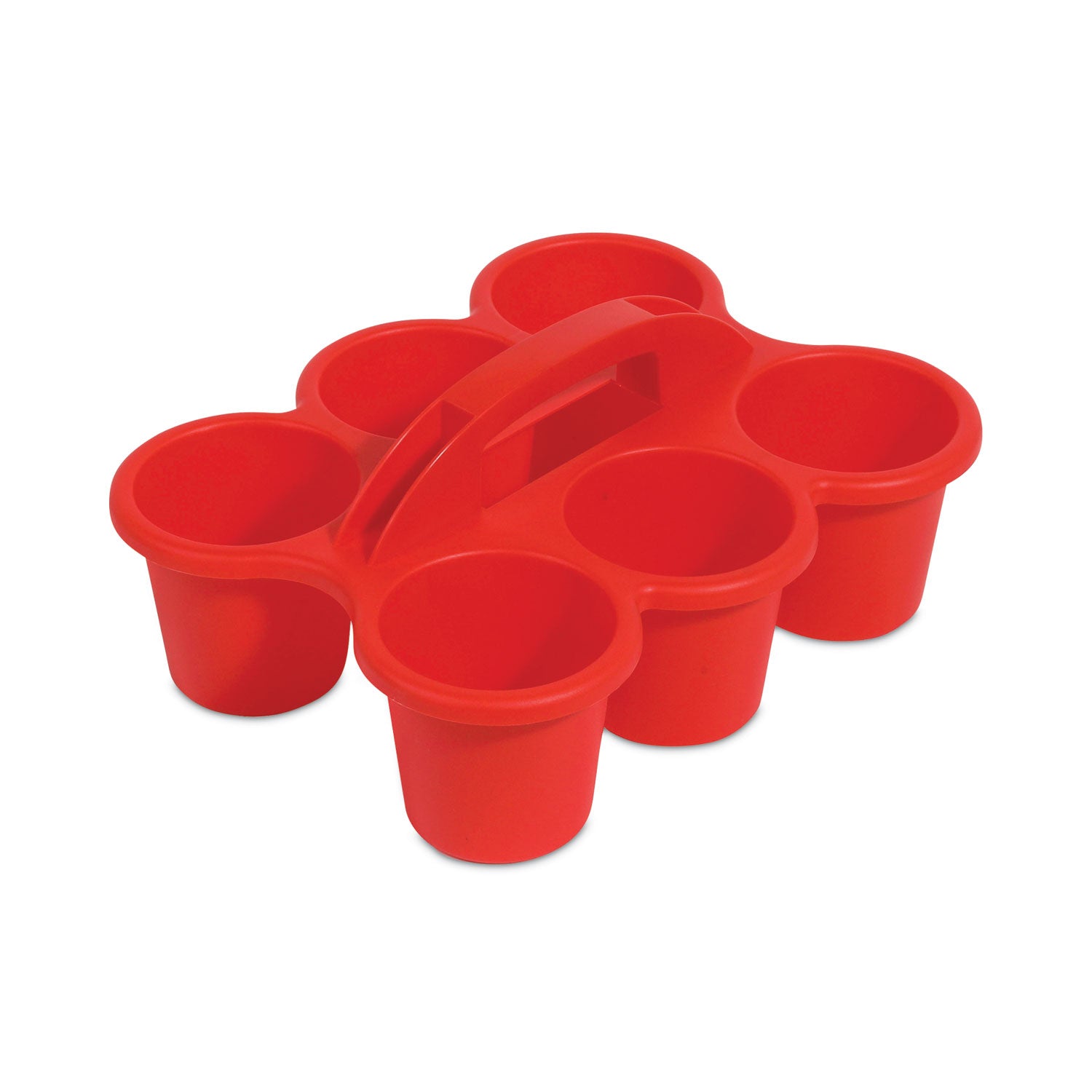 little-artist-antimicrobial-six-cup-caddy-red_def39509red - 1
