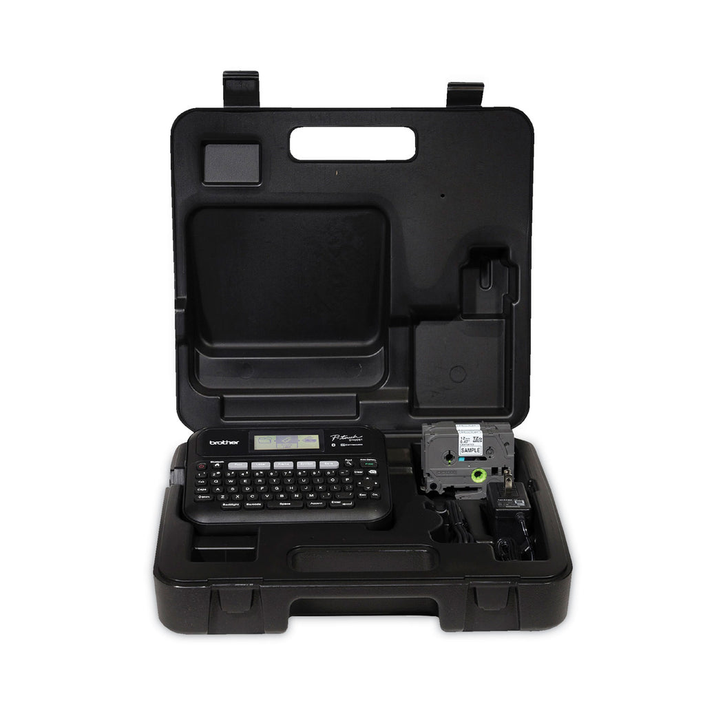 P-Touch Business Expert Connected Label Maker, With 1 Roll Sample Tape, 30 mm/s Print Speed, 7.4 x 7 x 2.8