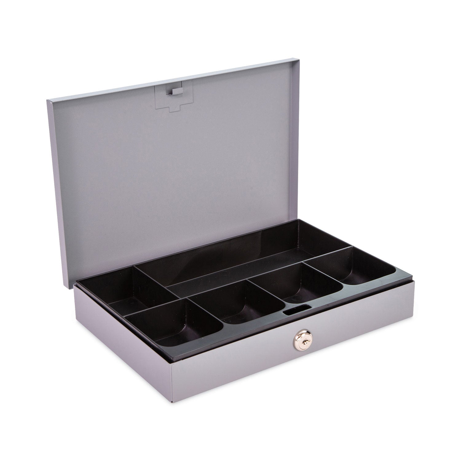 heavy-duty-low-profile-cash-box-6-compartments-115-x-82-x-22-gray_cnk500126 - 4