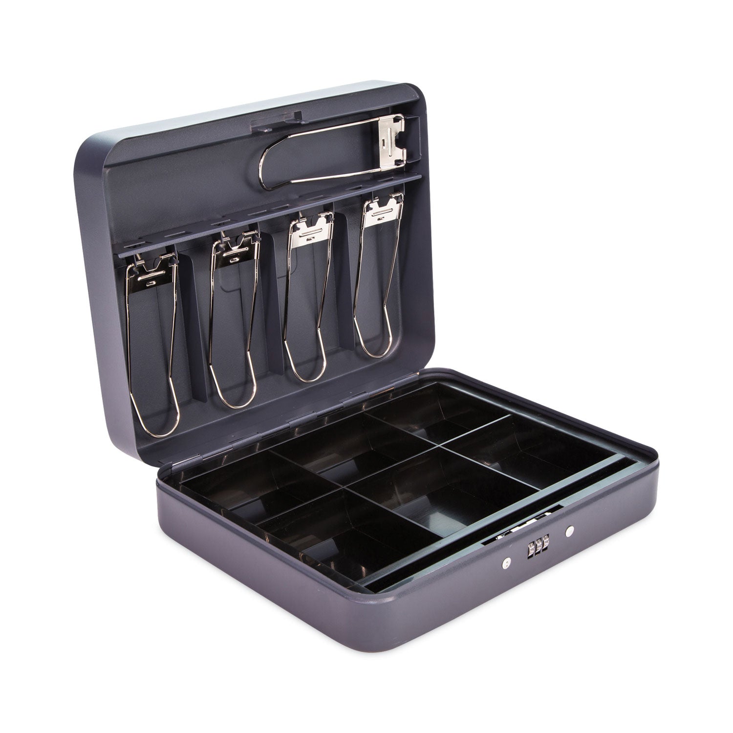 cash-box-with-combination-lock-6-compartments-118-x-95-x-32-charcoal_cnk500128 - 3