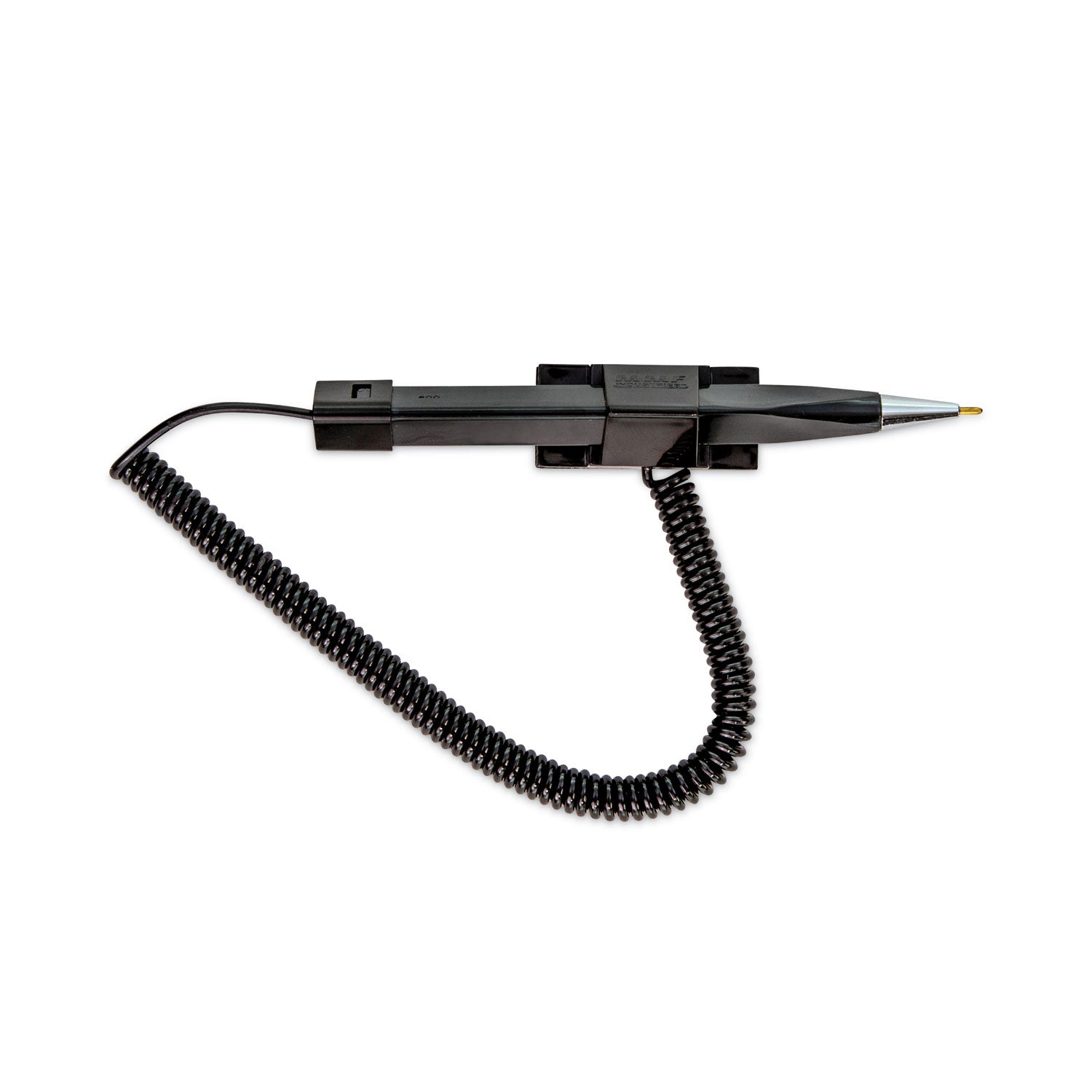 wedgy-secure-antimicrobial-ballpoint-counter-pen-fine-05-mm-black-ink-black_cnk555567 - 1