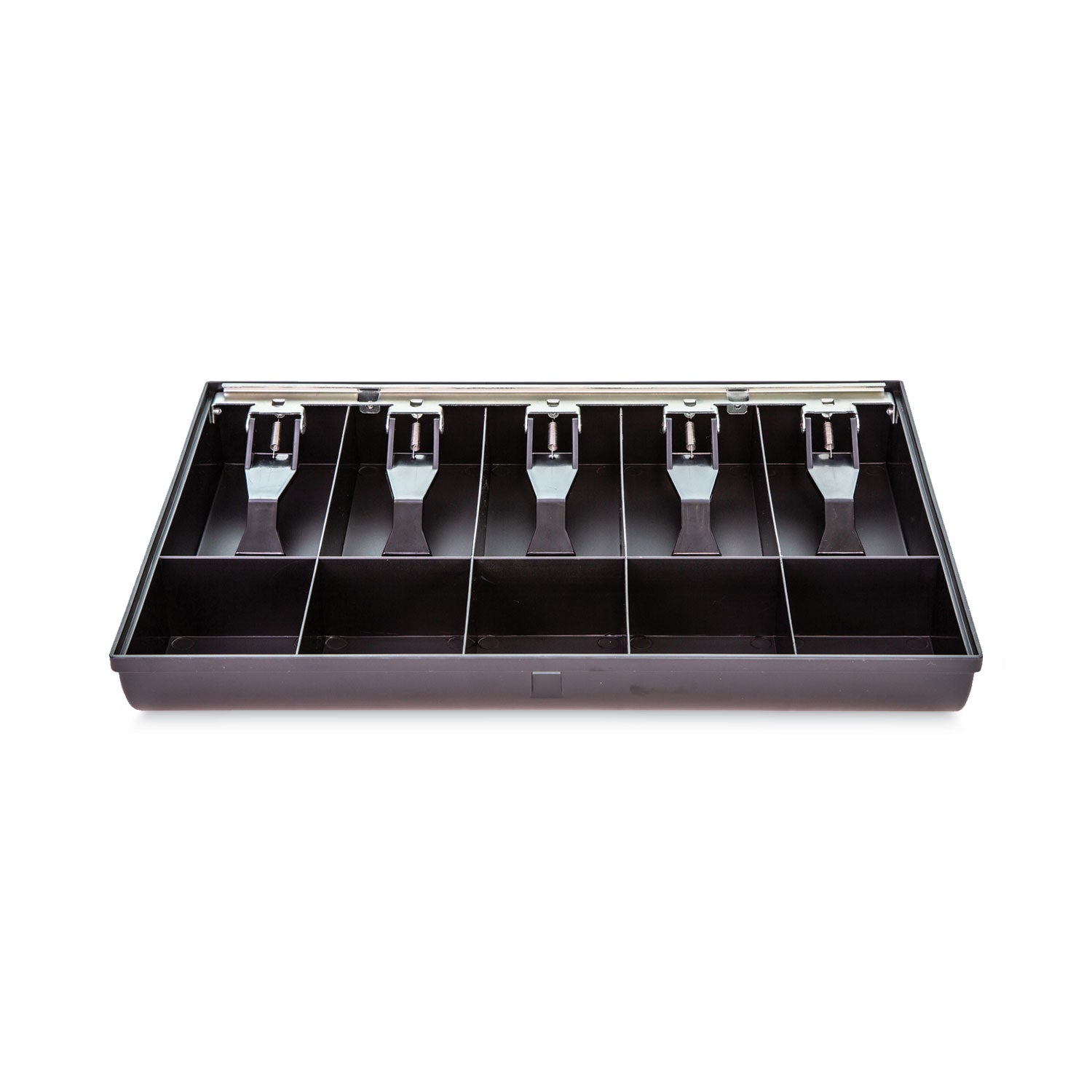 plastic-currency-and-coin-tray-coin-cash-10-compartments-16-x-1125-x-225-black_cnk500063 - 4