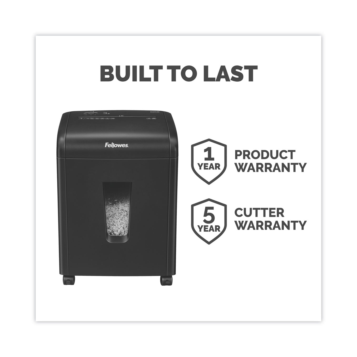 Powershred 62MC Micro-Cut Shredder, 10 Manual Sheet Capacity - 
