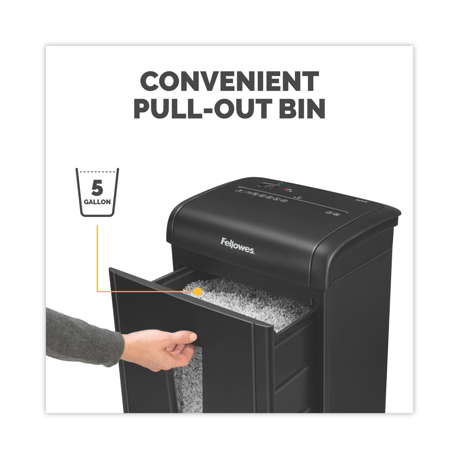 Powershred 62MC Micro-Cut Shredder, 10 Manual Sheet Capacity - 