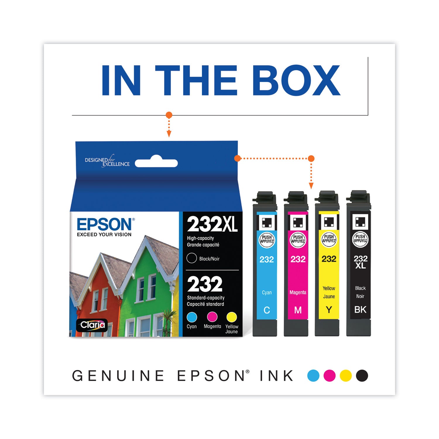 t232xlbcs-t232xl-t232-claria-ink-450-165-page-yield-black-cyan-magenta-yellow_epst232xlbcs - 3