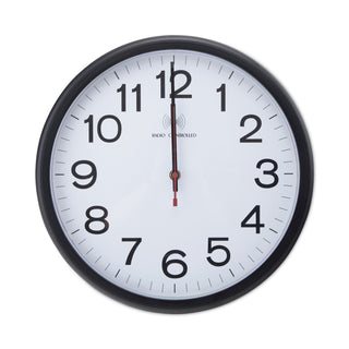 deluxe-13-1-2-indoor-outdoor-atomic-clock-135-overall-diameter-black-case-1-aa-sold-separately_unv10417 - 1
