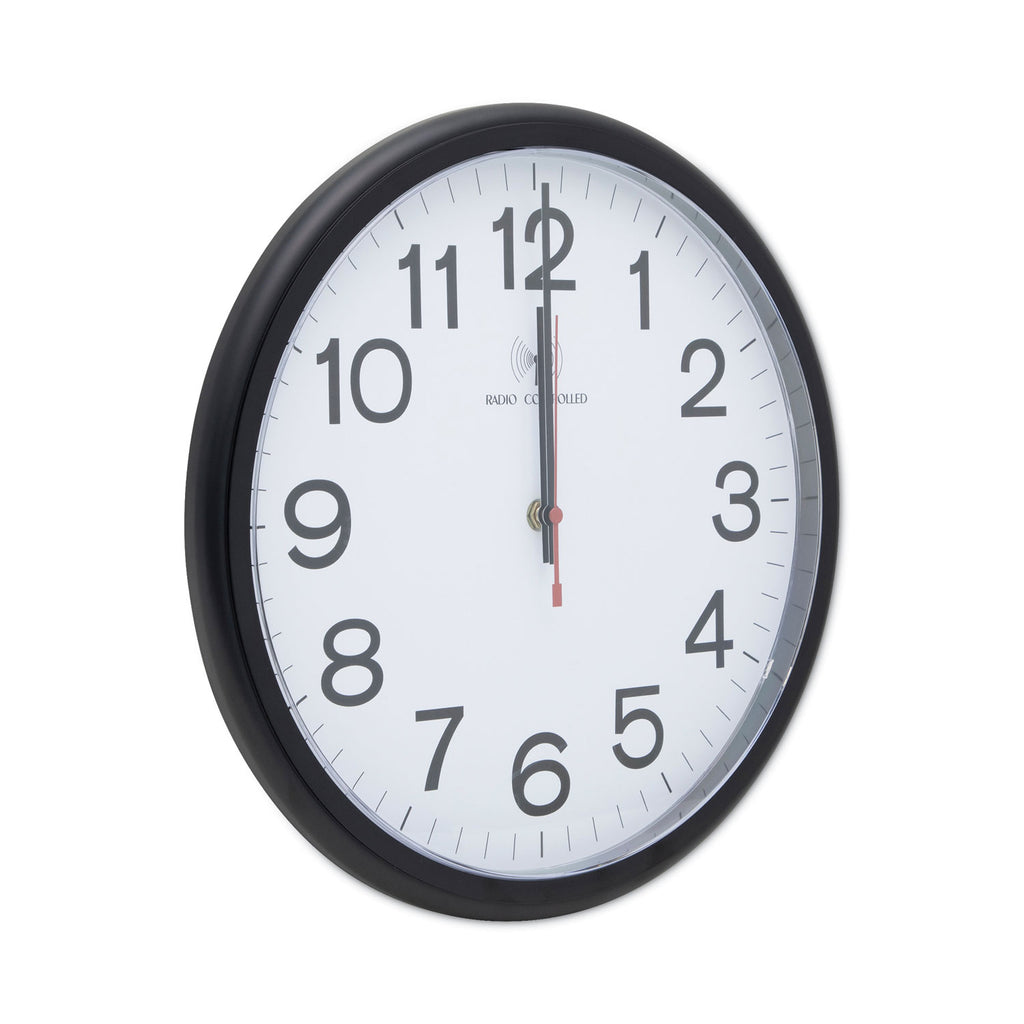 deluxe-13-1-2-indoor-outdoor-atomic-clock-135-overall-diameter-black-case-1-aa-sold-separately_unv10417 - 3