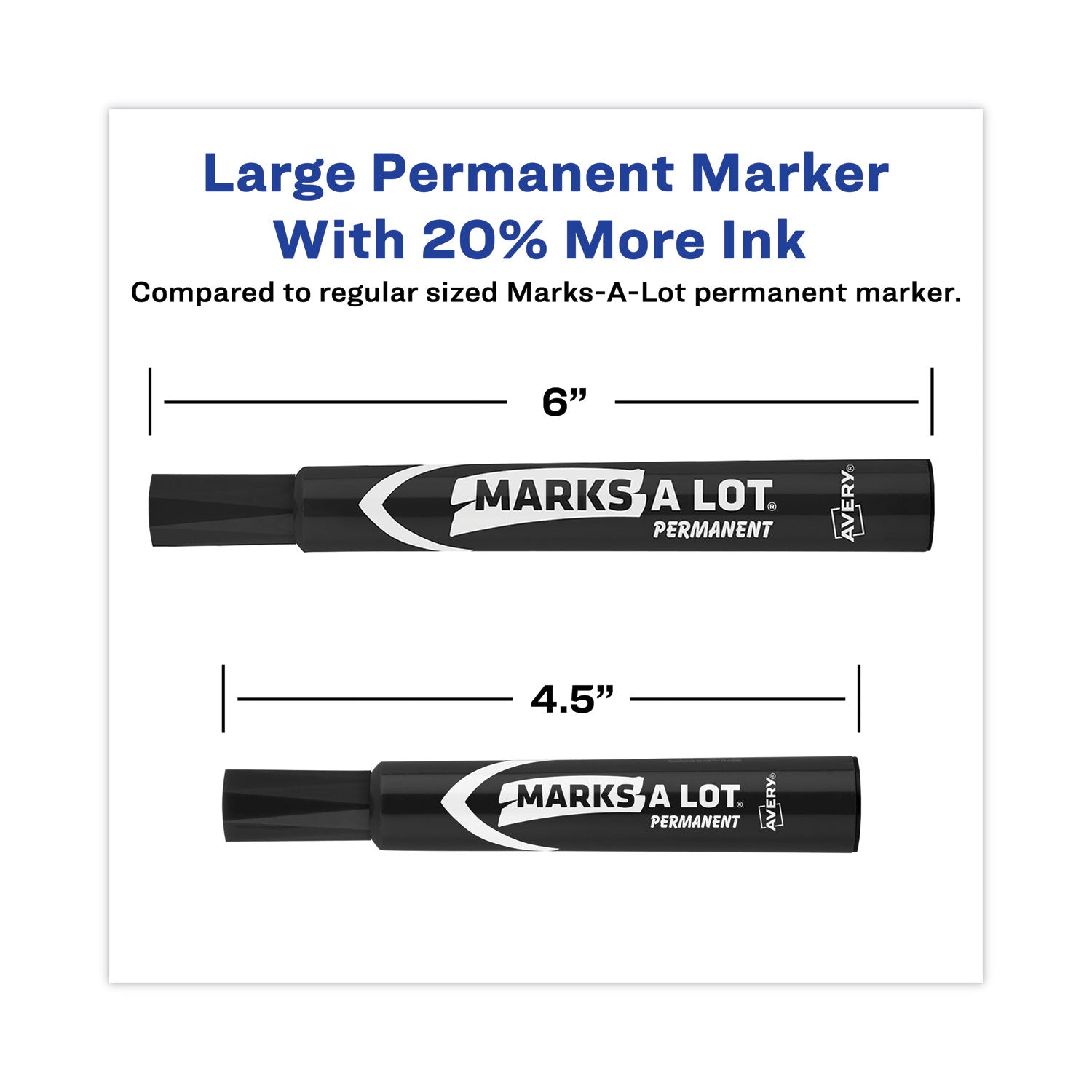marks-a-lot-large-desk-style-permanent-marker-value-pack-broad-chisel-tip-black-36-pack-98206_ave98206 - 3