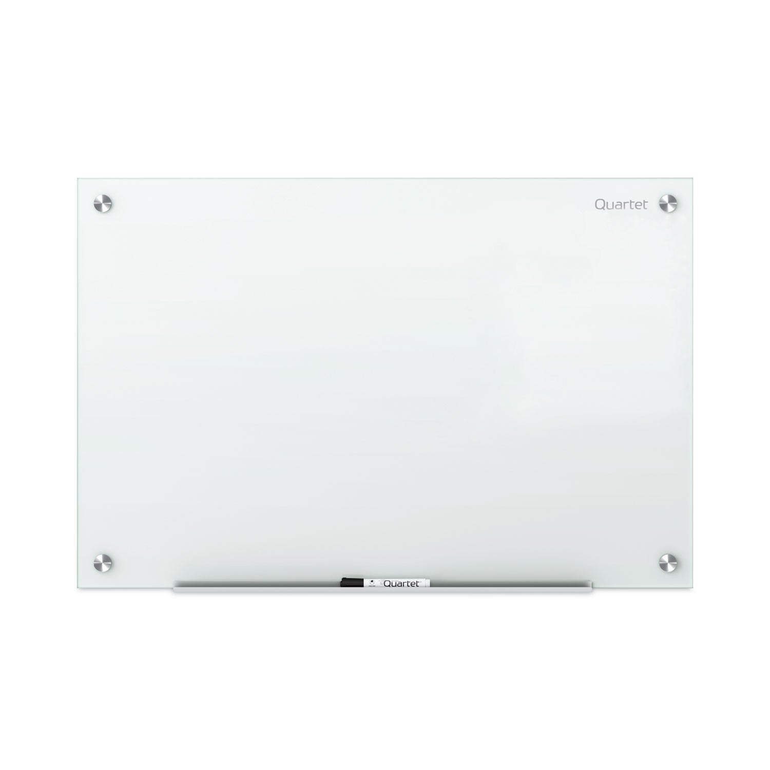 Infinity Glass Marker Board, 36 x 24, White Surface - 