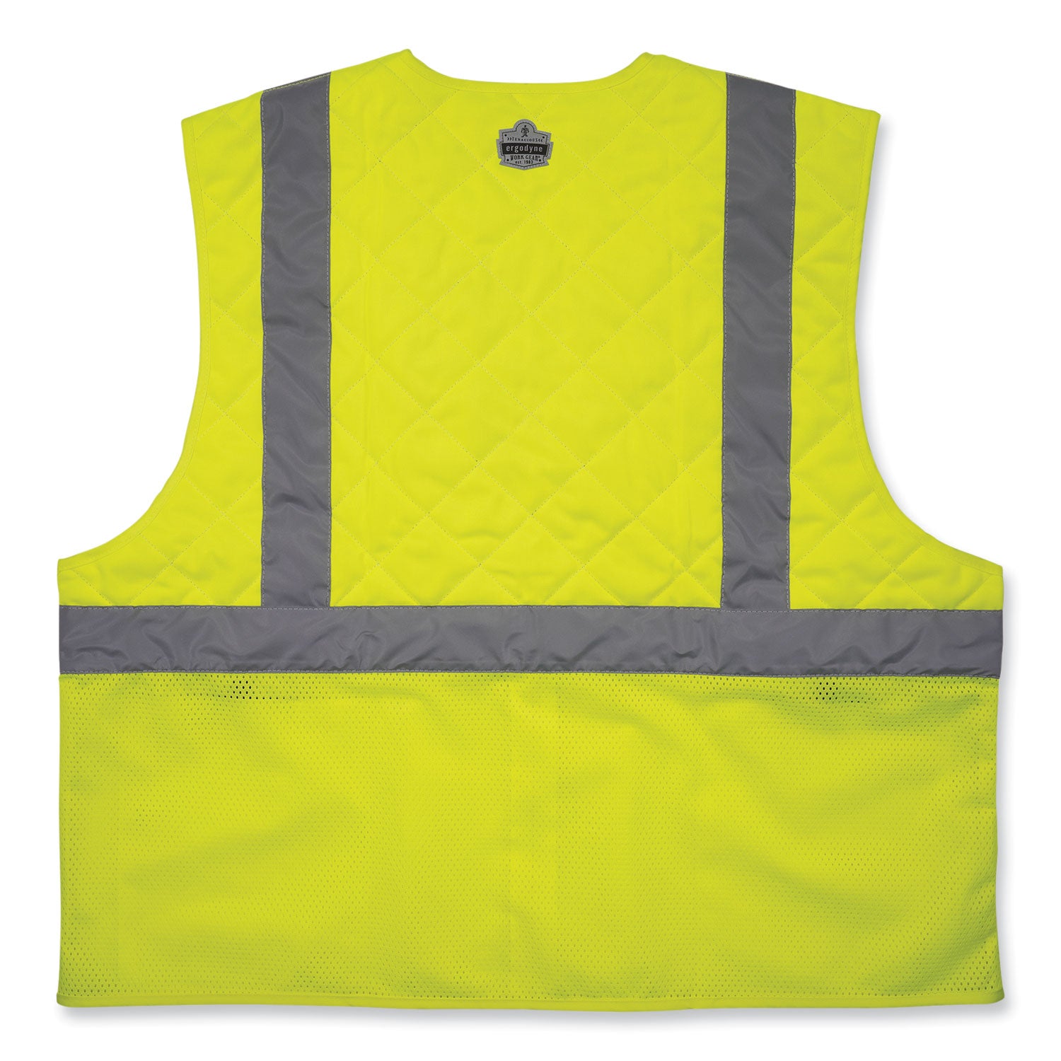 chill-its-6668-class-2-hi-vis-safety-cooling-vest-polymer-x-large-lime-ships-in-1-3-business-days_ego12715 - 2