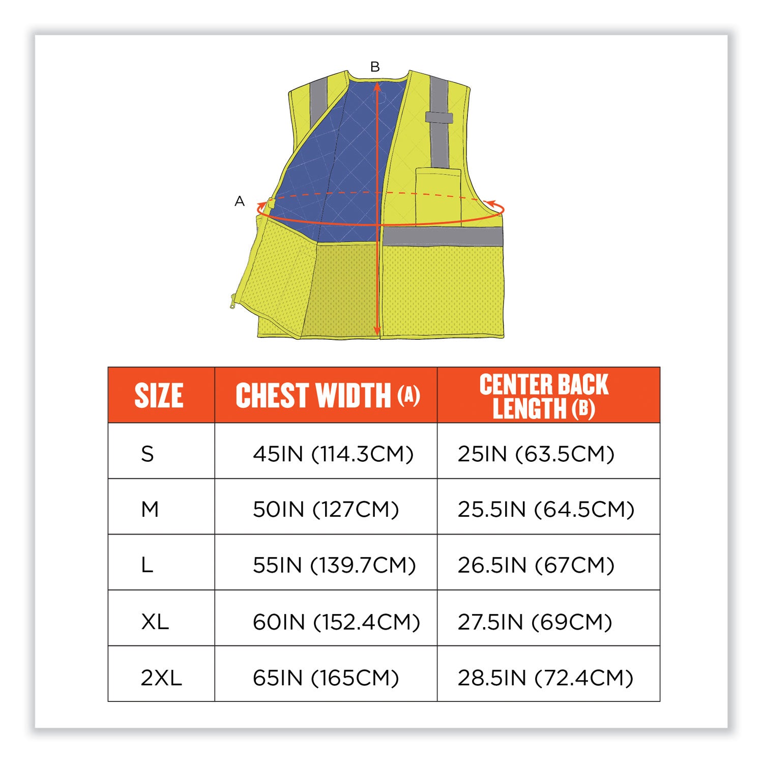 chill-its-6668-class-2-hi-vis-safety-cooling-vest-polymer-x-large-lime-ships-in-1-3-business-days_ego12715 - 7