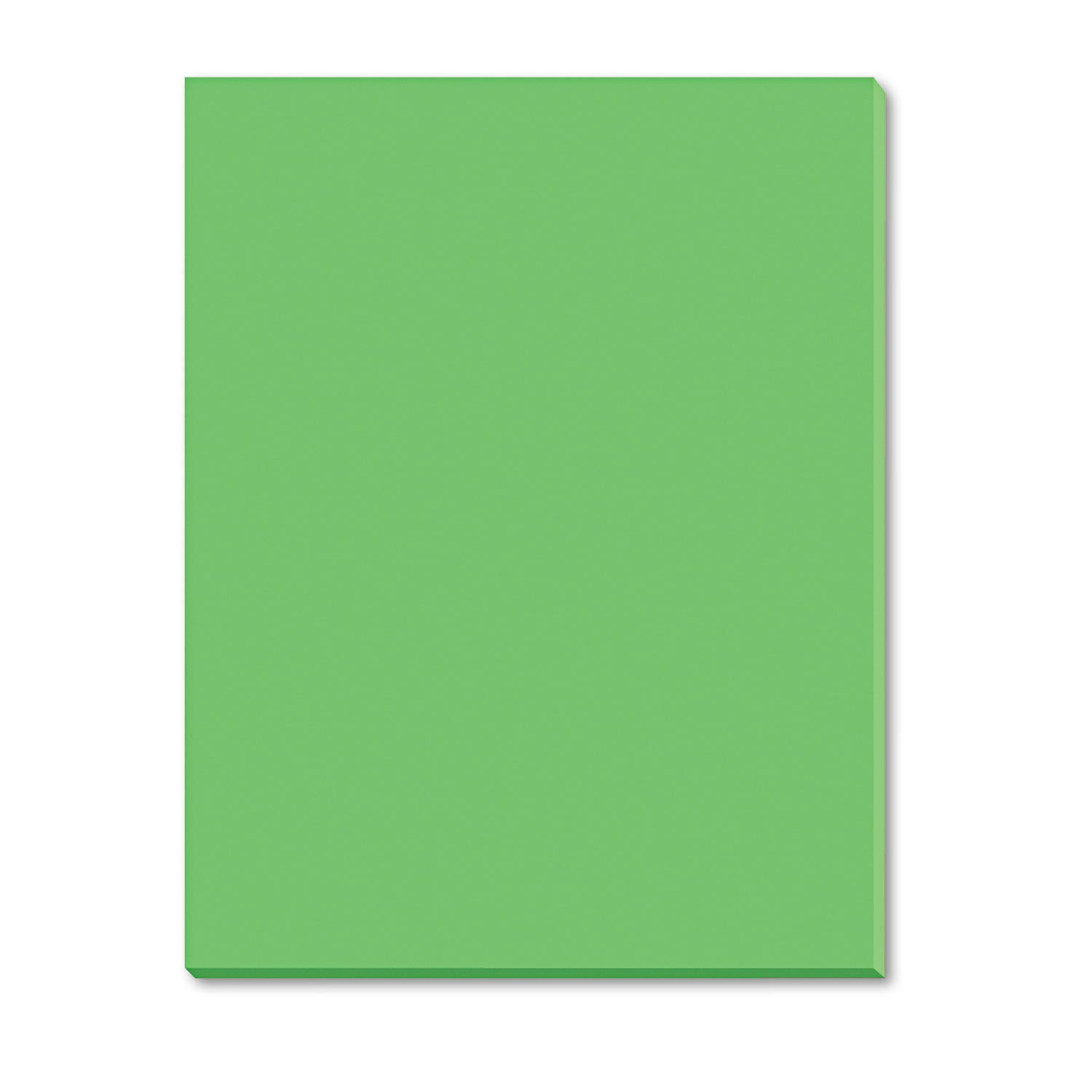 Riverside Construction Paper, 76 lb Text Weight, 18 x 24, Green, 50/Pack - 