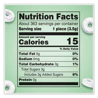 Hard Candy Mints, Wint-O-Green, 44.93 oz Bag