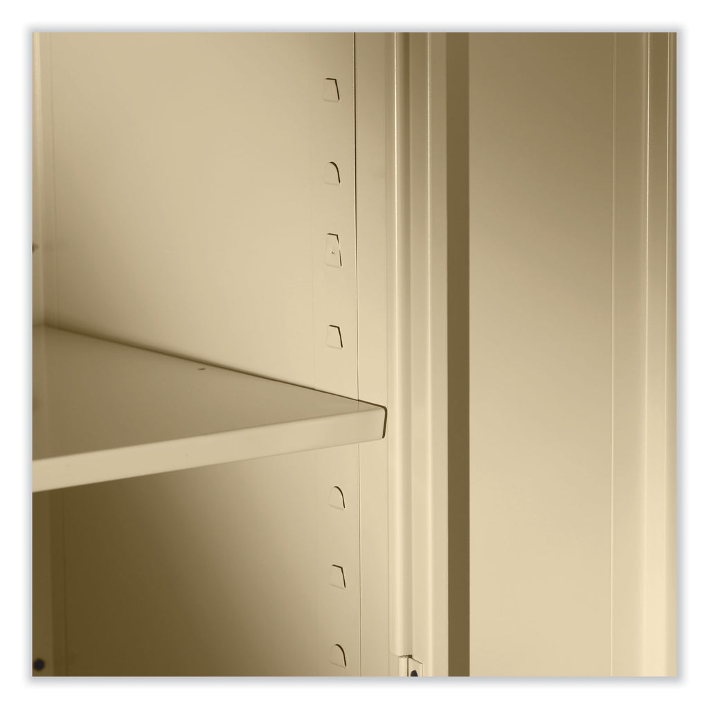 72" High Standard Cabinet (Unassembled), 36w x 18d x 72h, Black