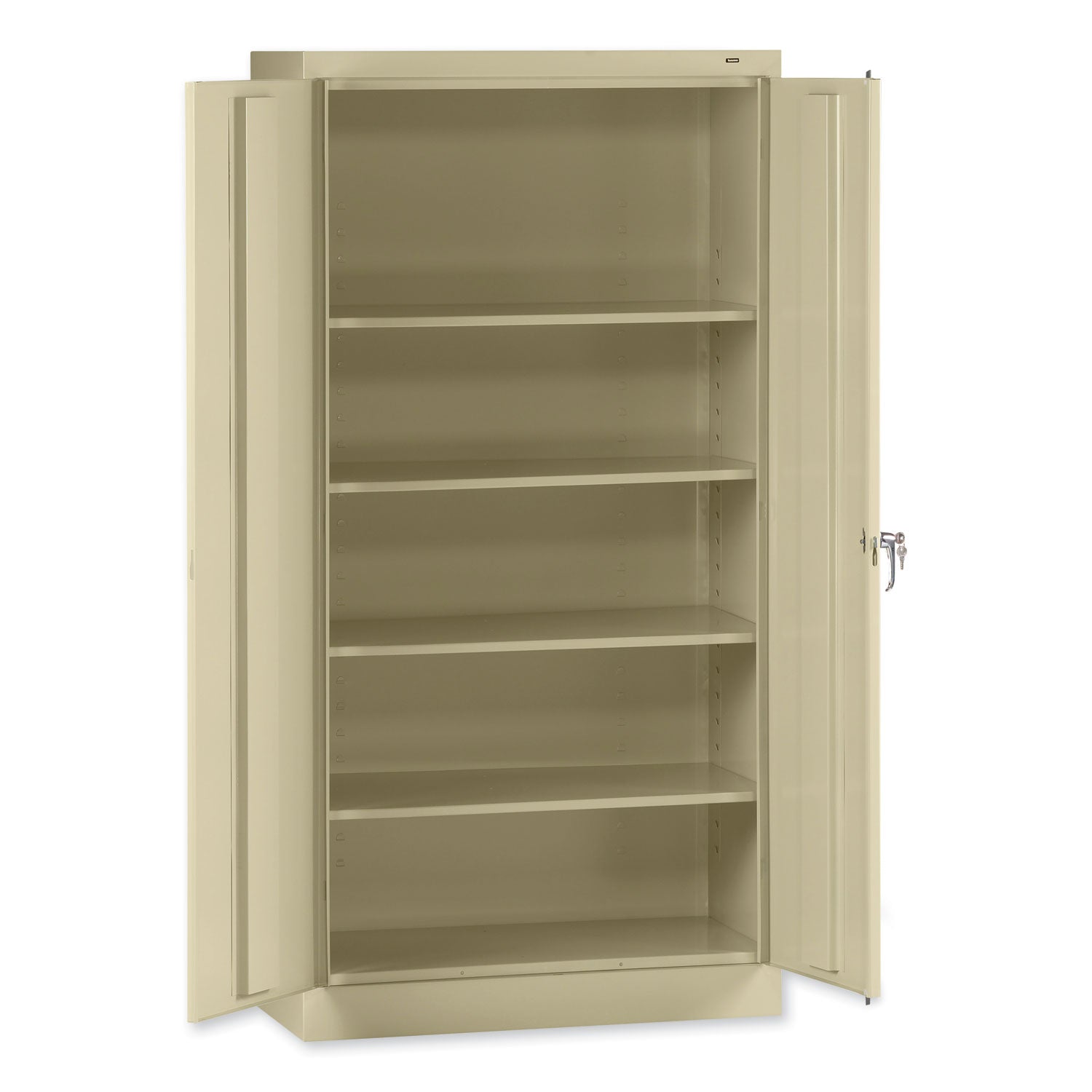 72" High Standard Cabinet (Unassembled), 36w x 18d x 72h, Putty - 
